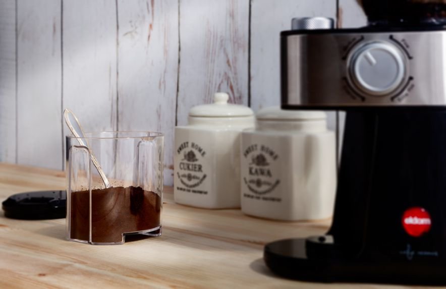 Molinillo Eldom Mk170 Kafe 200 W Negro, Acero Inoxidable