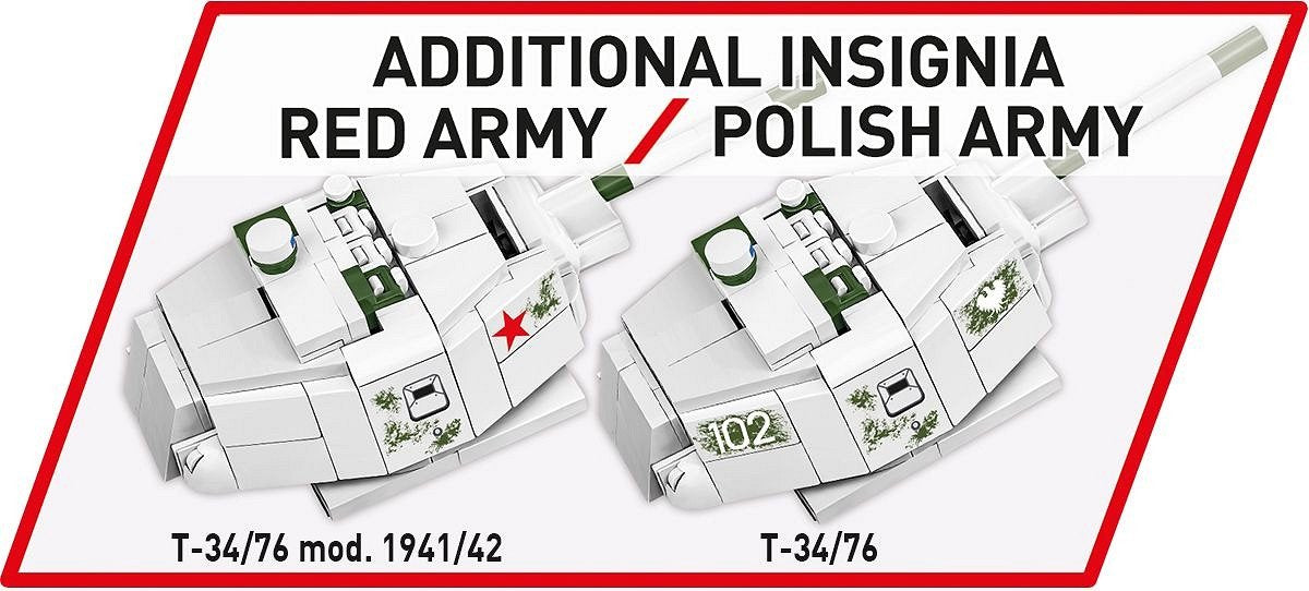 EAN 5902251025953 - COBI T-34/76 mod. 1941/42 imagen 9