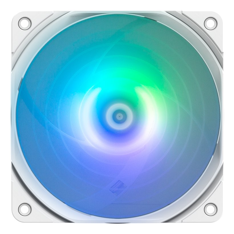Ventilador Pc Zm-Af 120r Argb Blanco