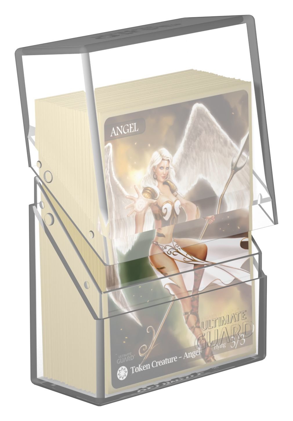 Ultimate Guard Boulder Deckcase 40+ Tamaño Estándartransparente