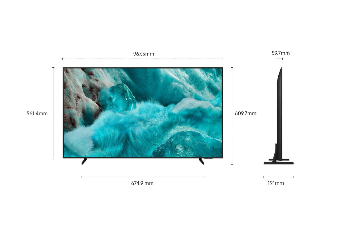 Televisor Samsung Qled Q7f Tq43q7faau 43' Ultra Hd 4k Smart Tv Wifi