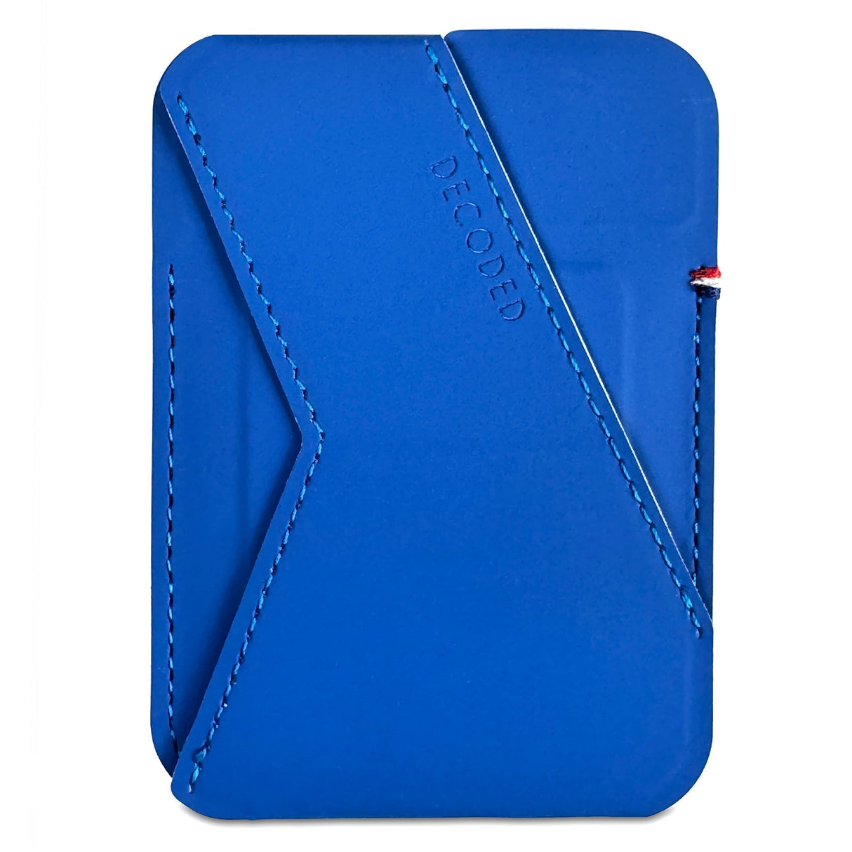 Decoded Silicone Magsafe Card Stand Sleeve Galactic Blue