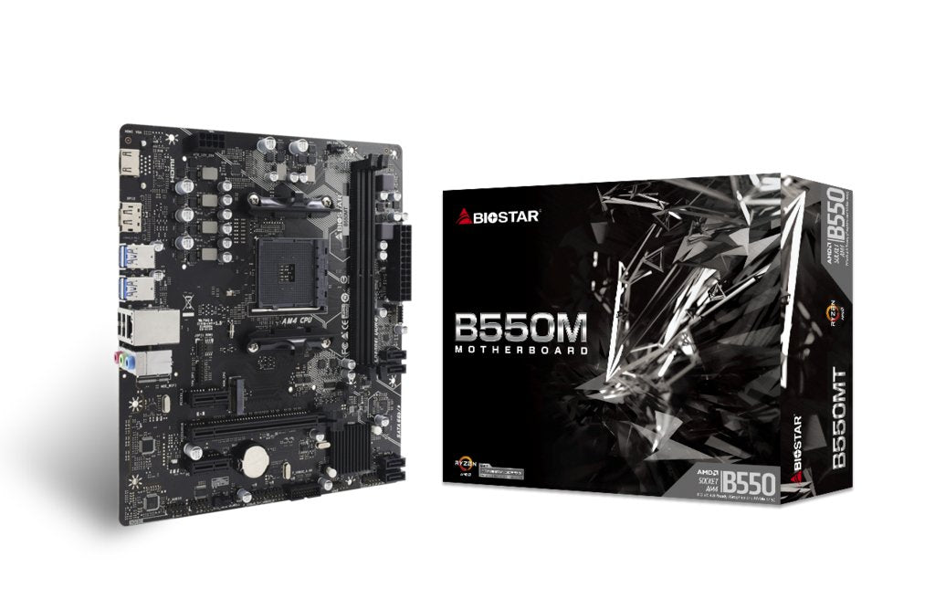 Placa Base Biomar B550mt B550,Am4,Matx,Ddr4