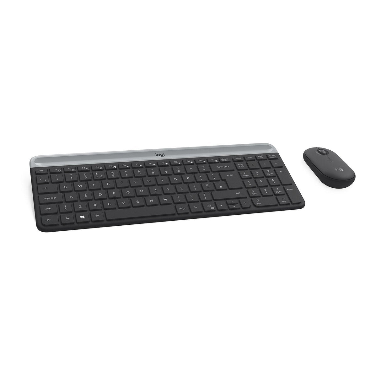 Teclado Belga + Ratón Logitech Mk470 Rf Inalámbrico Azerty Grafito 920-009194