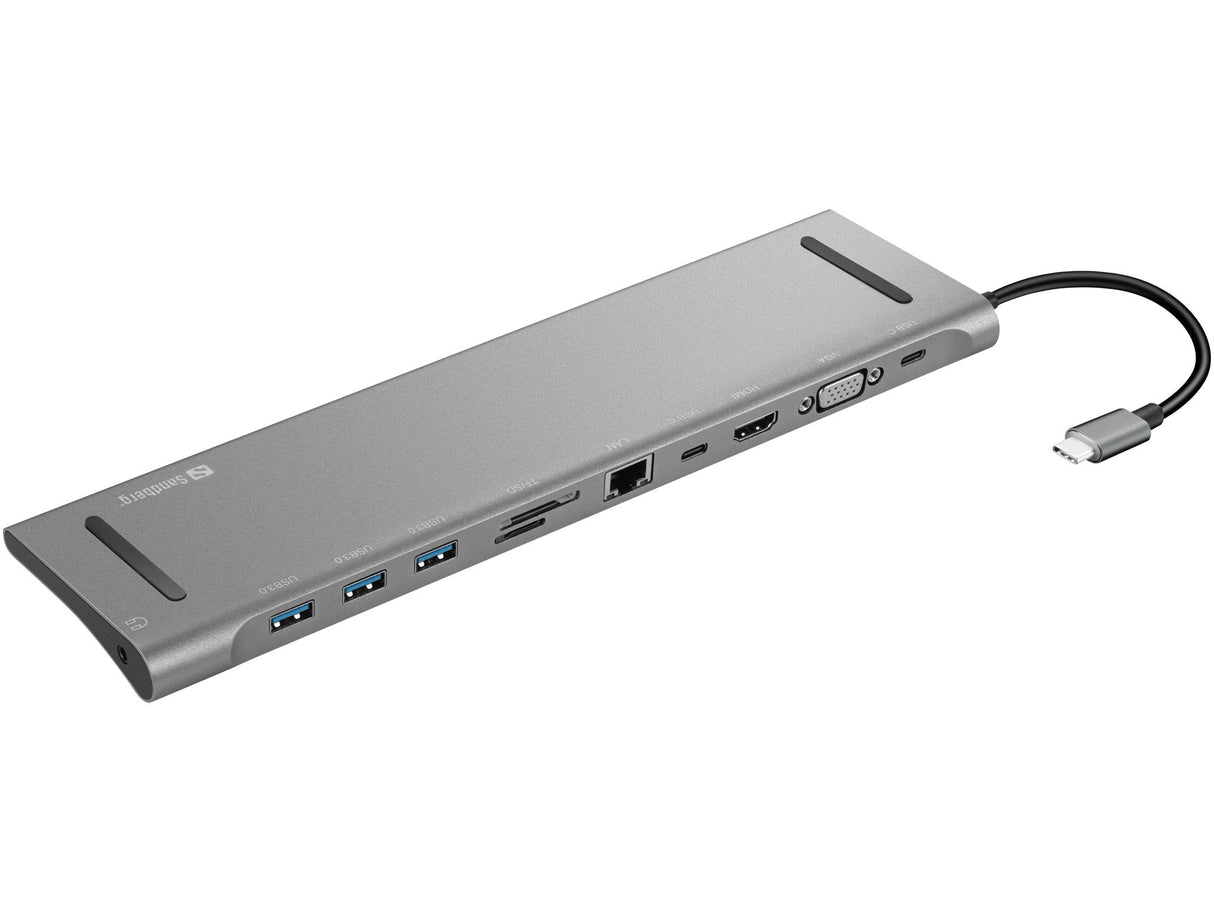 Sandberg Usb-C 10-In-1 Docking Station