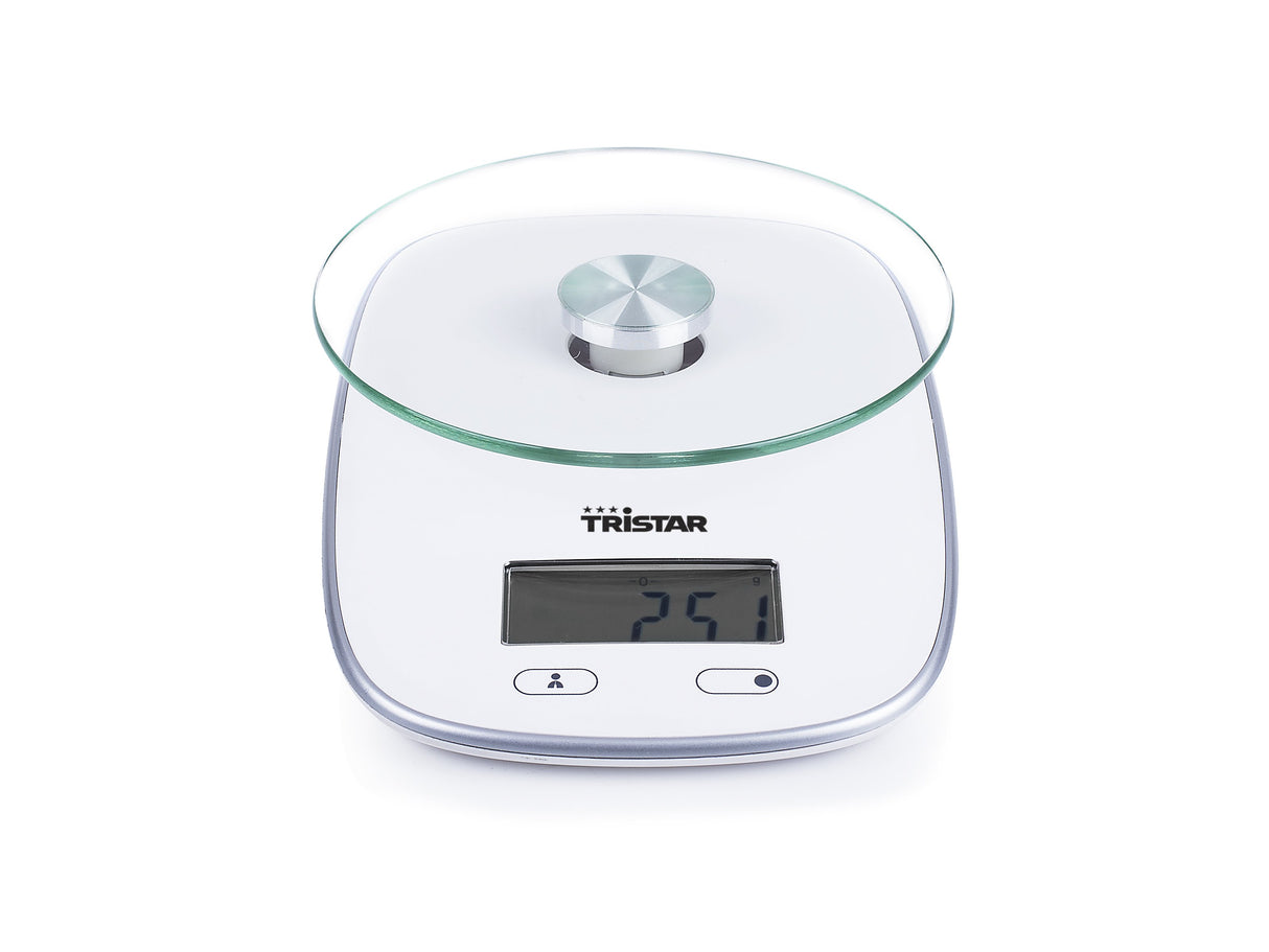 EAN 8713016022448 - Tristar KW-2445 báscula de cocina Blanco Báscula electrónica de cocina imagen 1