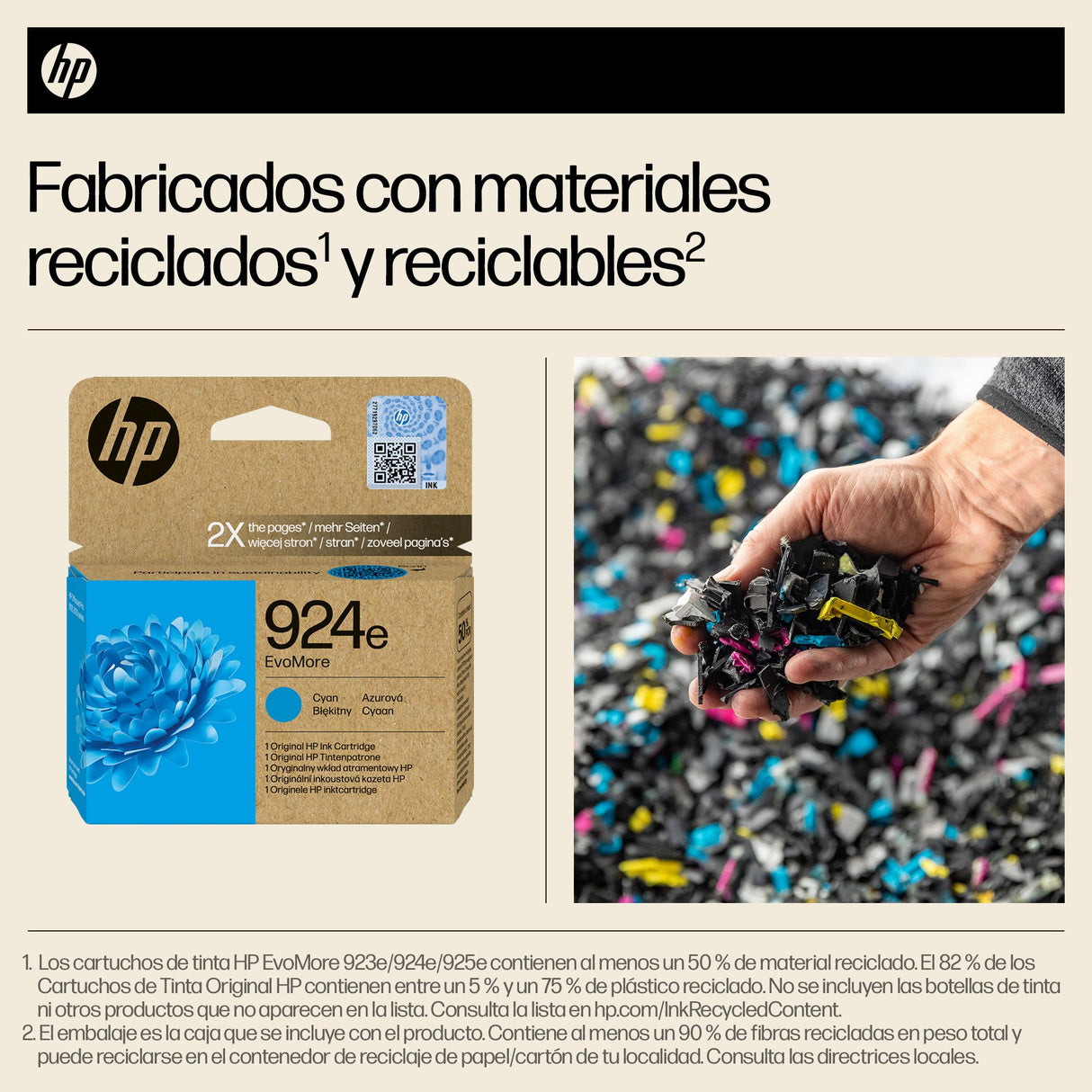 EAN 0199764687432 - HP 924e EvoMore Cyan Original Ink Cartridge cartucho de tinta 1 pieza(s) Alto rendimiento (XL) imagen 4
