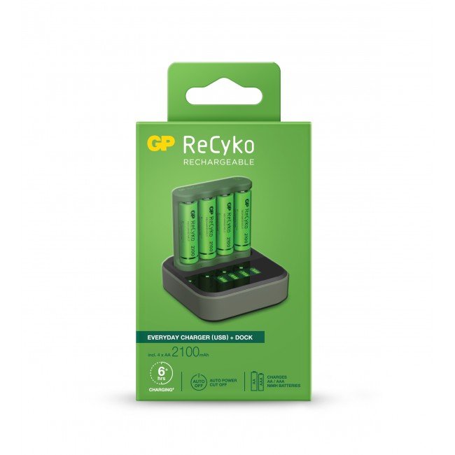 EAN 4891199199400 - GP Batteries ReCyko B421 cargador de batería Pilas de uso doméstico USB imagen 1