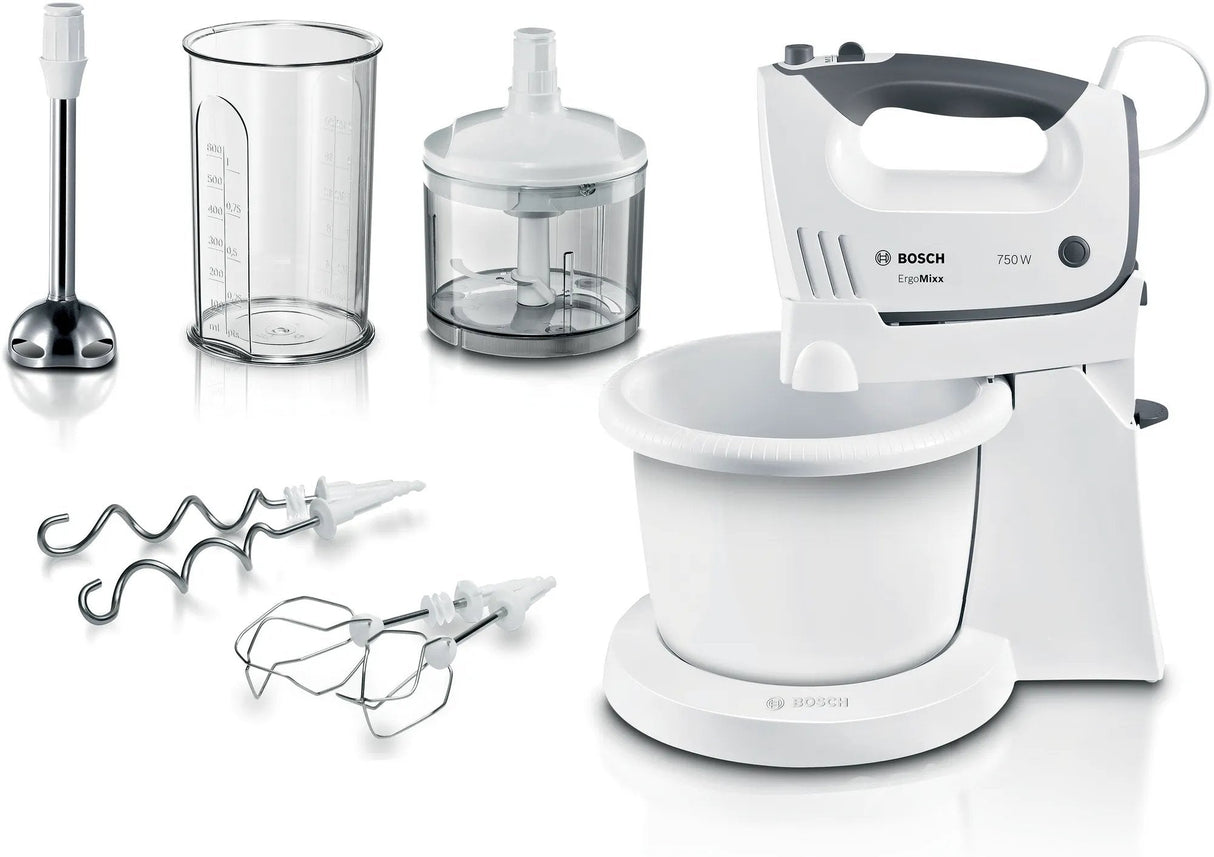 EAN 4242005419500 - Bosch MFQ37490 batidora Batidora de mano 750 W Gris, Blanco imagen 1