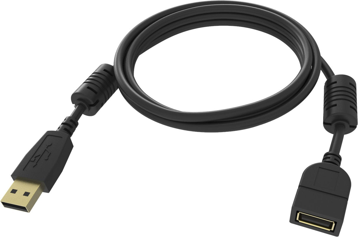 Vision Tc-2musbext-Bl Cable Usb 2 M Usb 2.0 Usb A Negro