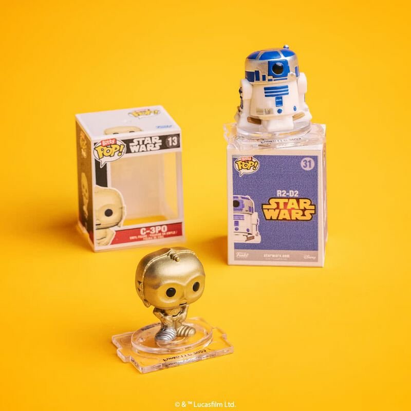 Blister 4 Figuras Bitty Pop Star Wars Leia