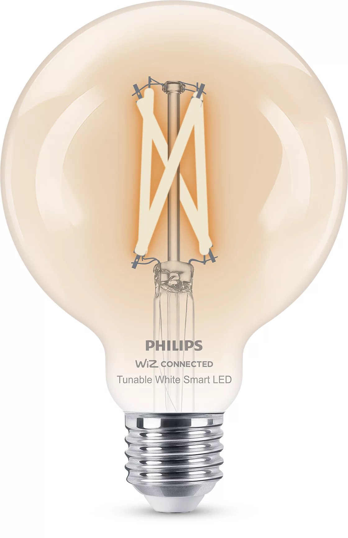 Philips Smart Globo Con Filamento Transparente 7 W (Equiv. 60 W) G95 E27