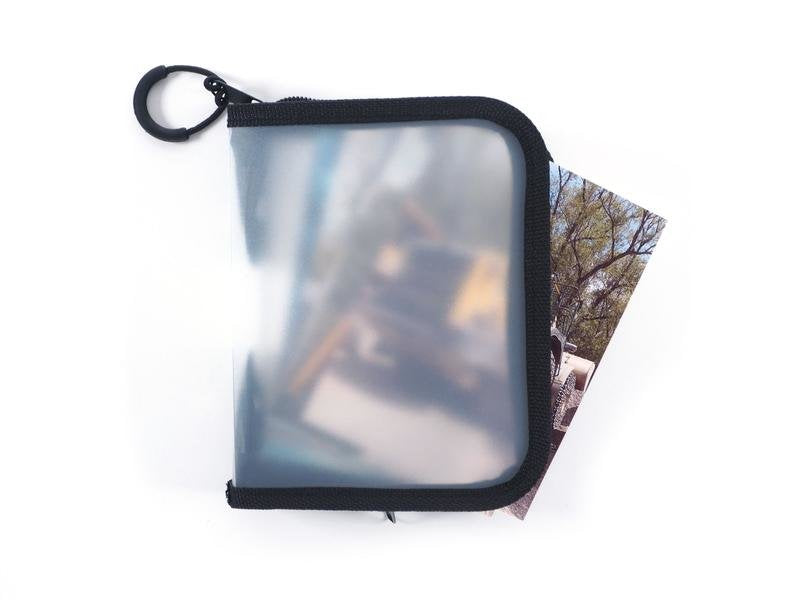 Foldersys Reissverschlussbeutel A6 Transparente