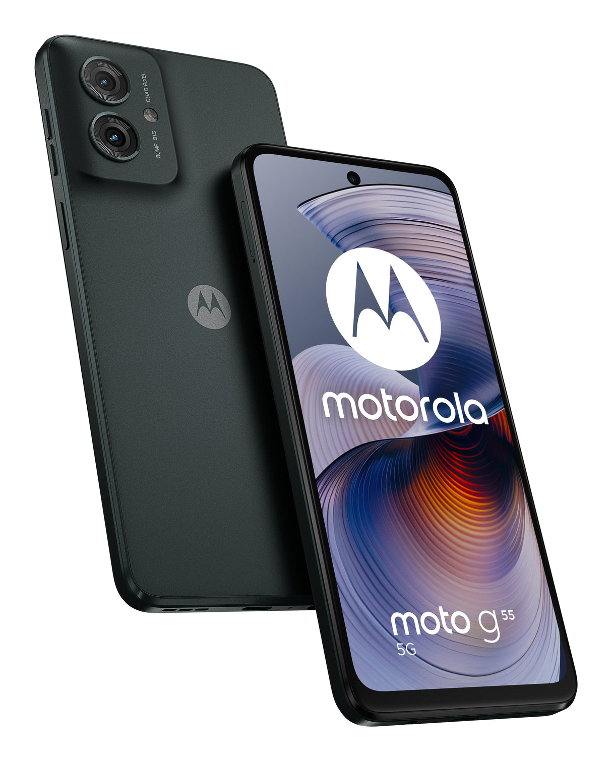 Motorola Moto G55 5g 16,5 Cm (6.49") Sim Doble Android 14 Usb Tipo C 8 Gb 256 Gb 5000 Mah Gris