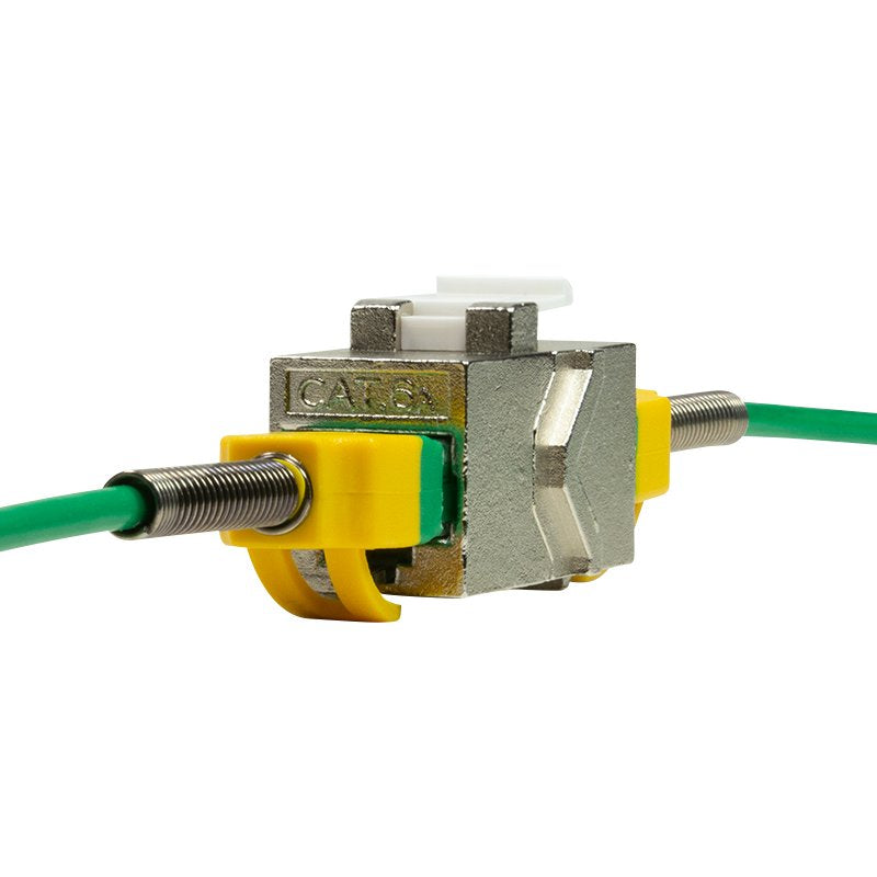 Logilink Nk4017 Acoplamiento Keystone 2x Rj45 Stp 14.6mm, Cat6a