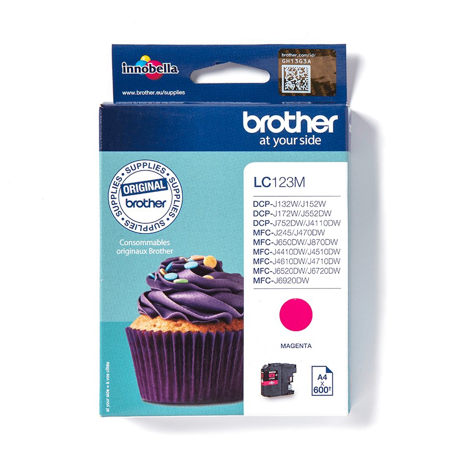 Brojoher Tinte Magenta Lc-123m (Retail) Lc123m