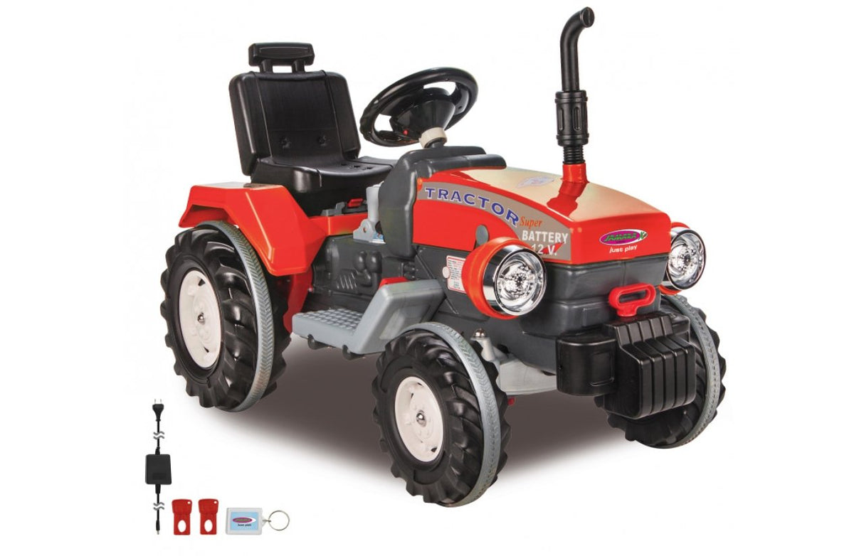 Jamara Ride-On Traktor Power Drag Rojo12v 3+