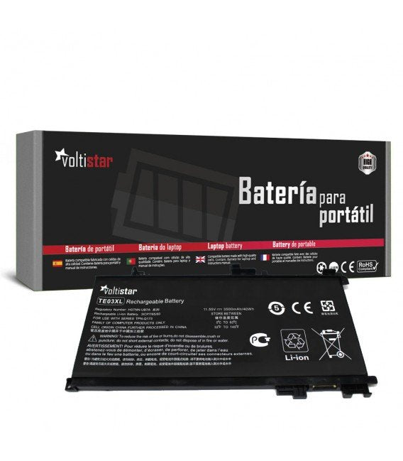 Batería Para Portátil Hp Te03xl Hstnn-Ub7a Te03061xl Tpn-Q173