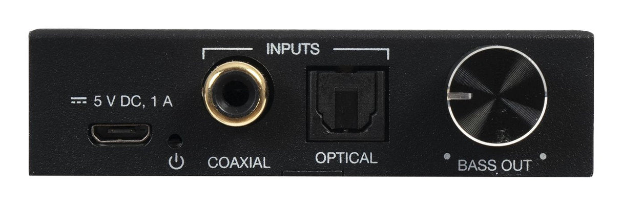 Convertidor De Audio Fonestar Fo-42dav Entrada Toslink Y Rca Salida 2x Rca 1x Jack 3.5