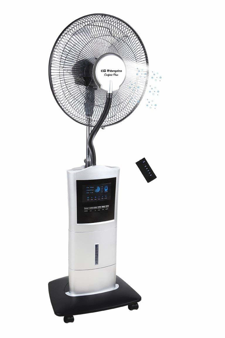 Ventilador Nebulizador Orbegozo Sfa 7000 100w 3 Aspas 40cm 3 Velocidades Depósito 1.5l