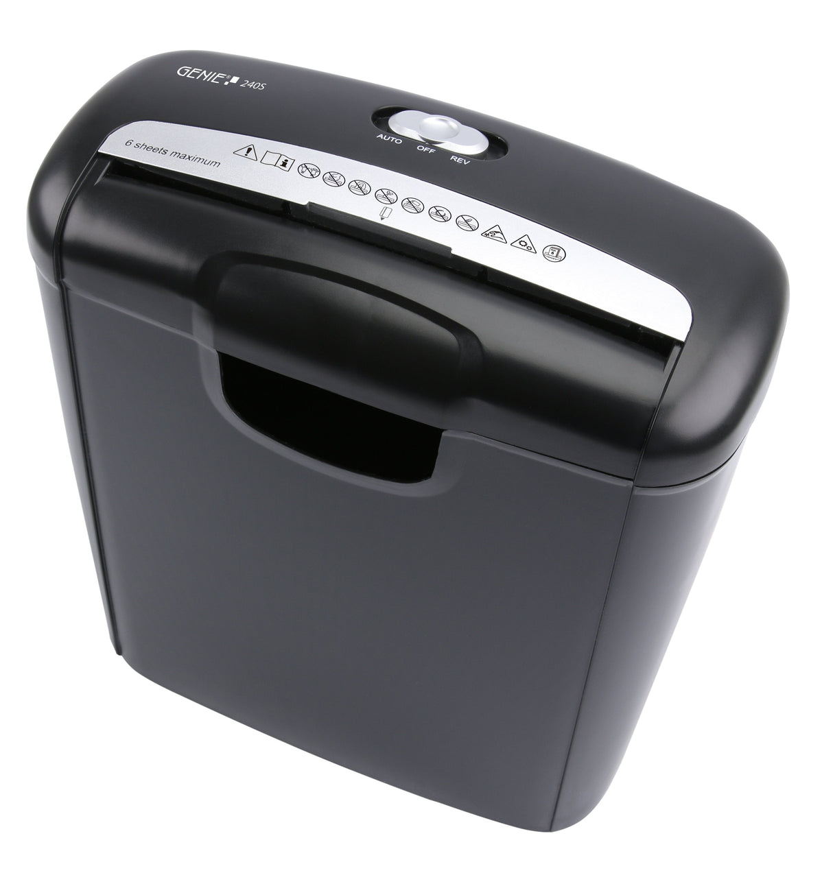 Genie 240 S Triturador De Papel Corte En Tiras 72 Db Negro