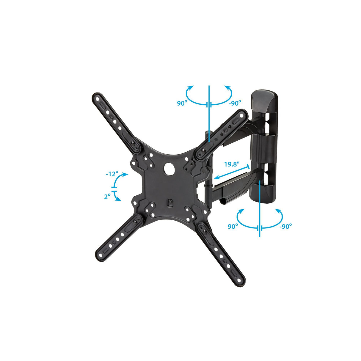 EAN 0065030870375 - StarTech.com FPWARTB1M soporte para TV 139,7 cm (55") Negro imagen 4