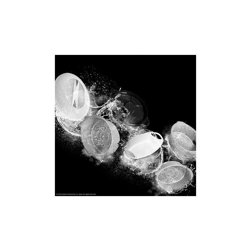 EAN 8435484041096 - Cecotec Vapovita 3000 Inox vaporizador Independiente 800 W Negro, Acero inoxidable, Transparente imagen 4