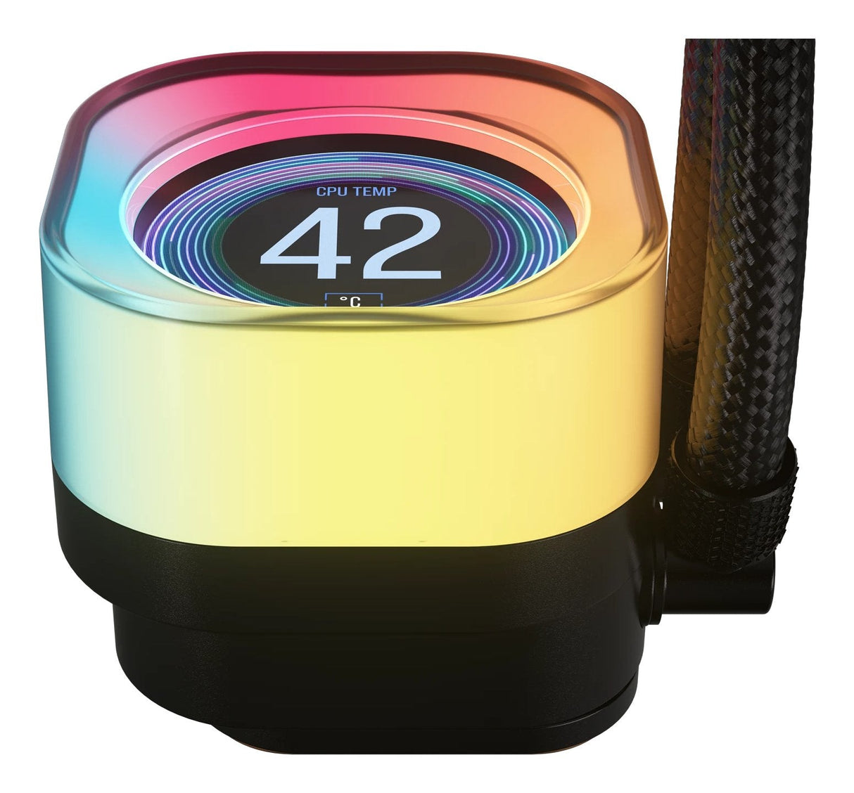 EAN 0840440482956 - Corsair iCUE LINK TITAN 360 RX LCD Procesador Refrigerador de aire 12 cm Negro 1 pieza(s) imagen 3