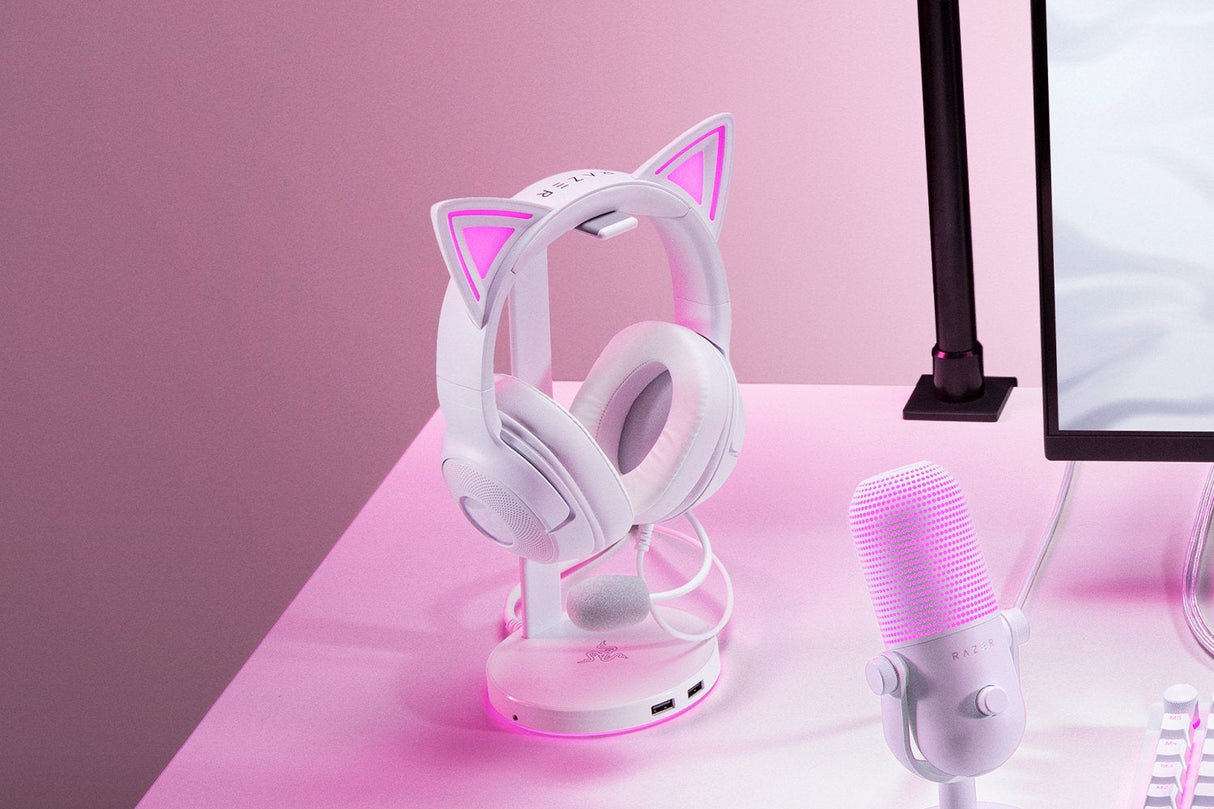 Auriculares Razer Kraken Kitty V2, Blancos