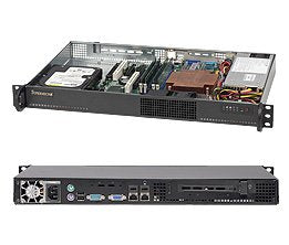 Supermicro Gehäuse Superchassis 1u Cse-510-203b Negro