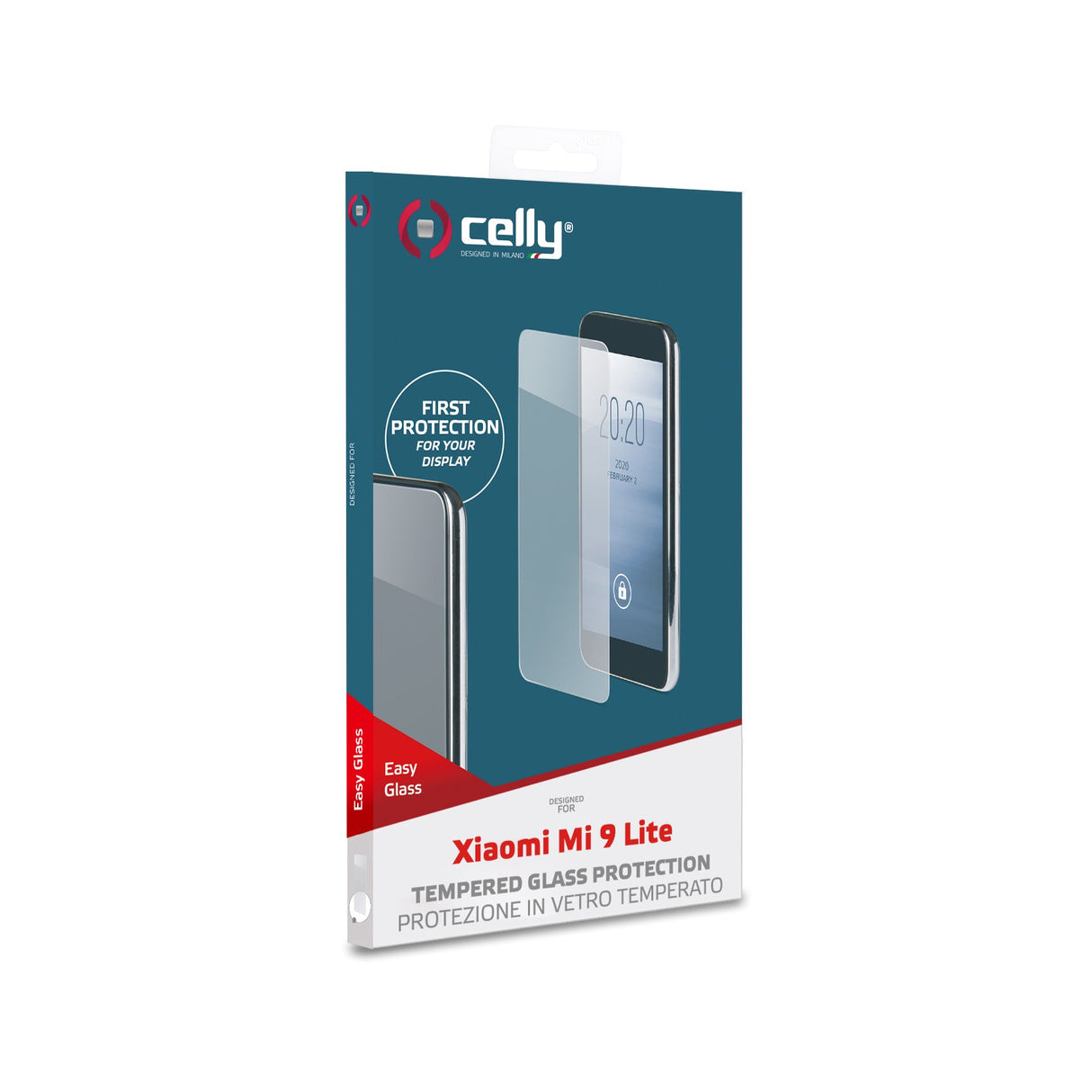 EAN 8021735756019 - Celly Easy Glass Protector de pantalla Xiaomi 1 pieza(s) imagen 4