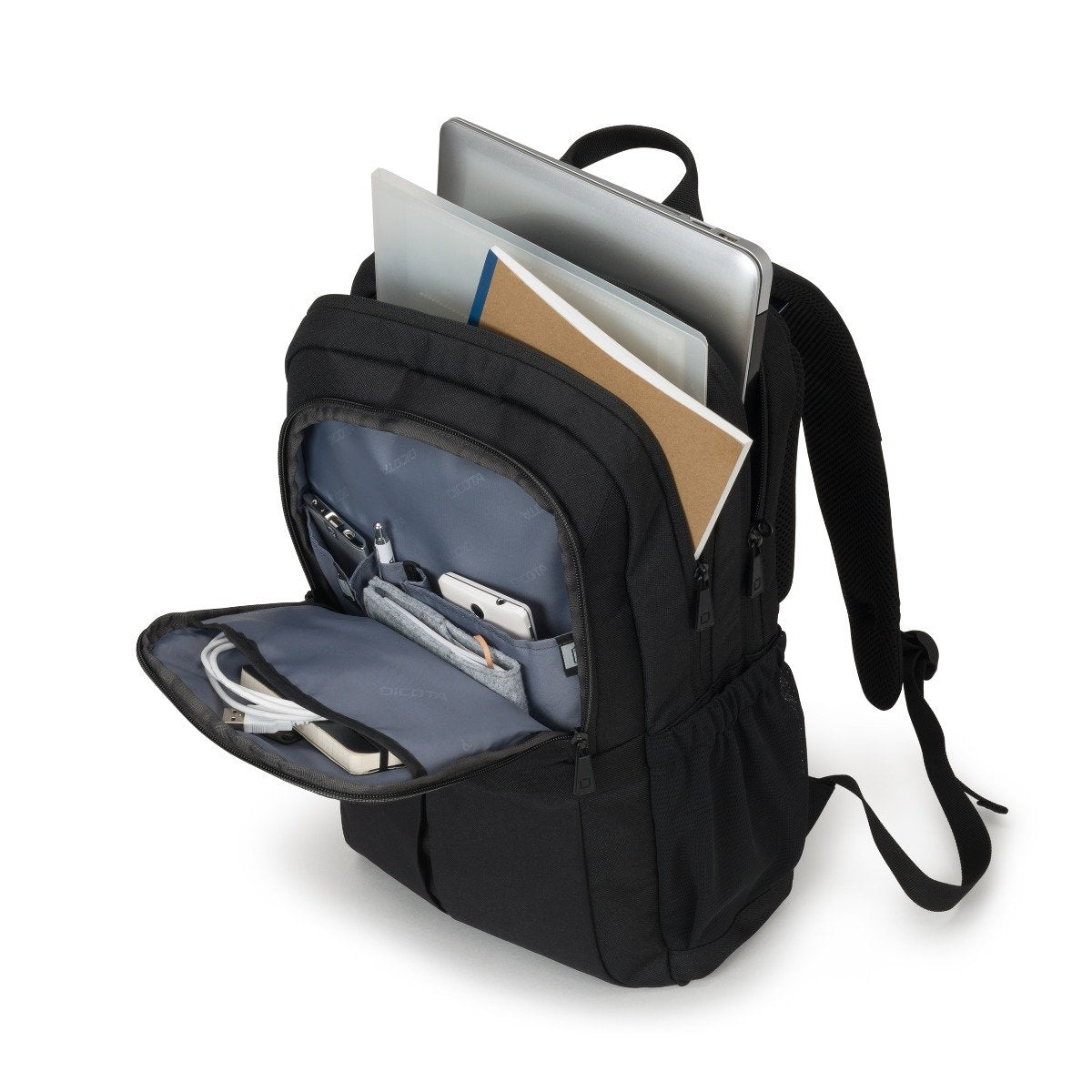 EAN 7640158668740 - DICOTA D31696 mochila Negro Tereftalato de polietileno (PET) imagen 4