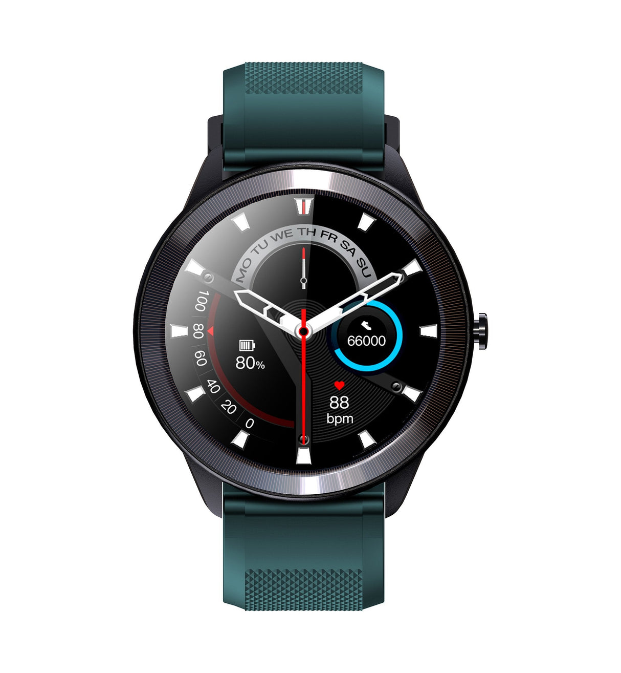 Smartwatch Leotec 1,28" Multisport Wave Verde Pantalla Redonda