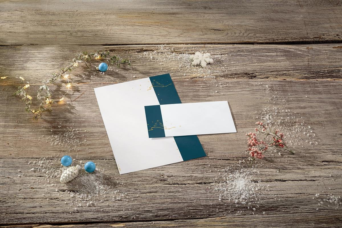 Sigel Weihnachtsbriefpapier Din A4 90 G M²