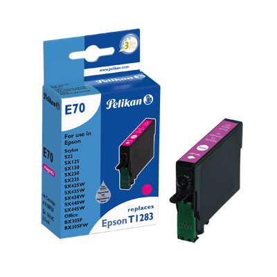 Tinta Pelikan Epson E70 T1283 Magenta Compatible
