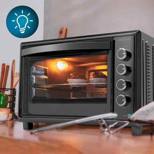 Horno Cecotec Bake&Toast 6090 Black Gyro 60 L 2200 W Negro Parrilla