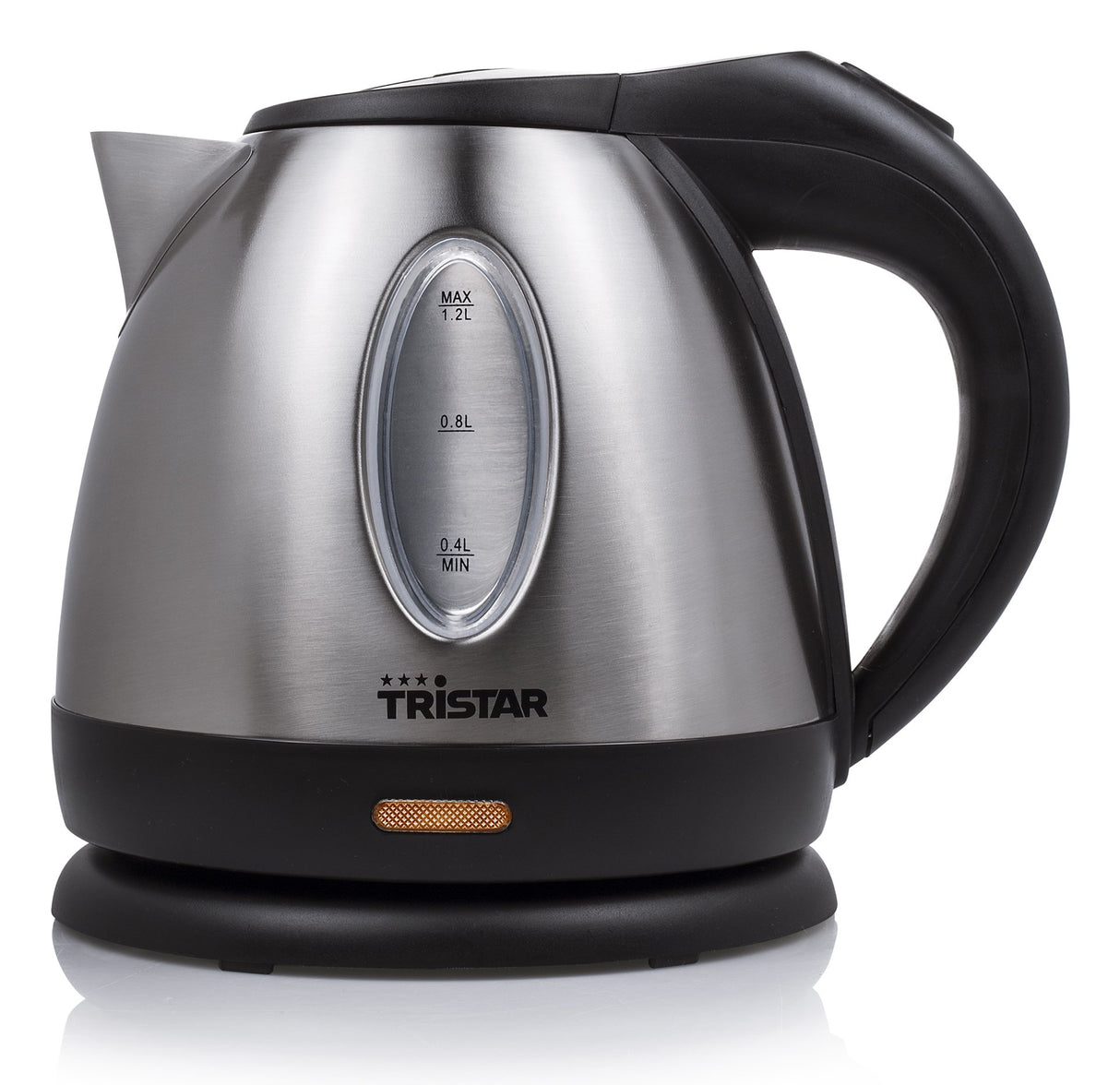 EAN 8713016013231 - Tristar WK-1323 tetera eléctrica 1,2 L 1500 W Acero inoxidable imagen 1
