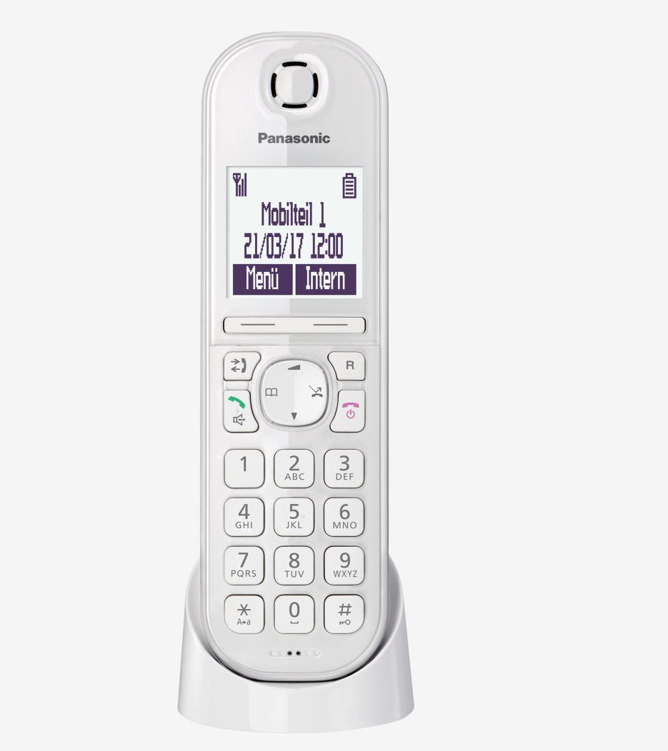 Teléfono Panasonic Kx-Tgq200gw Blanco Cat-Iq 2.0