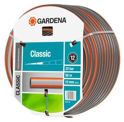 EAN 4078500002288 - Gardena 18010-20 manguera de jardín 50 m Gris, Naranja imagen 1