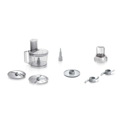 Procesador De Alimentos Bosch Mcm3401m, Potencia 800 W, Cuenco De 2,3 L, 2 Ajustes De Velocidad, Acero Inoxidable Negro