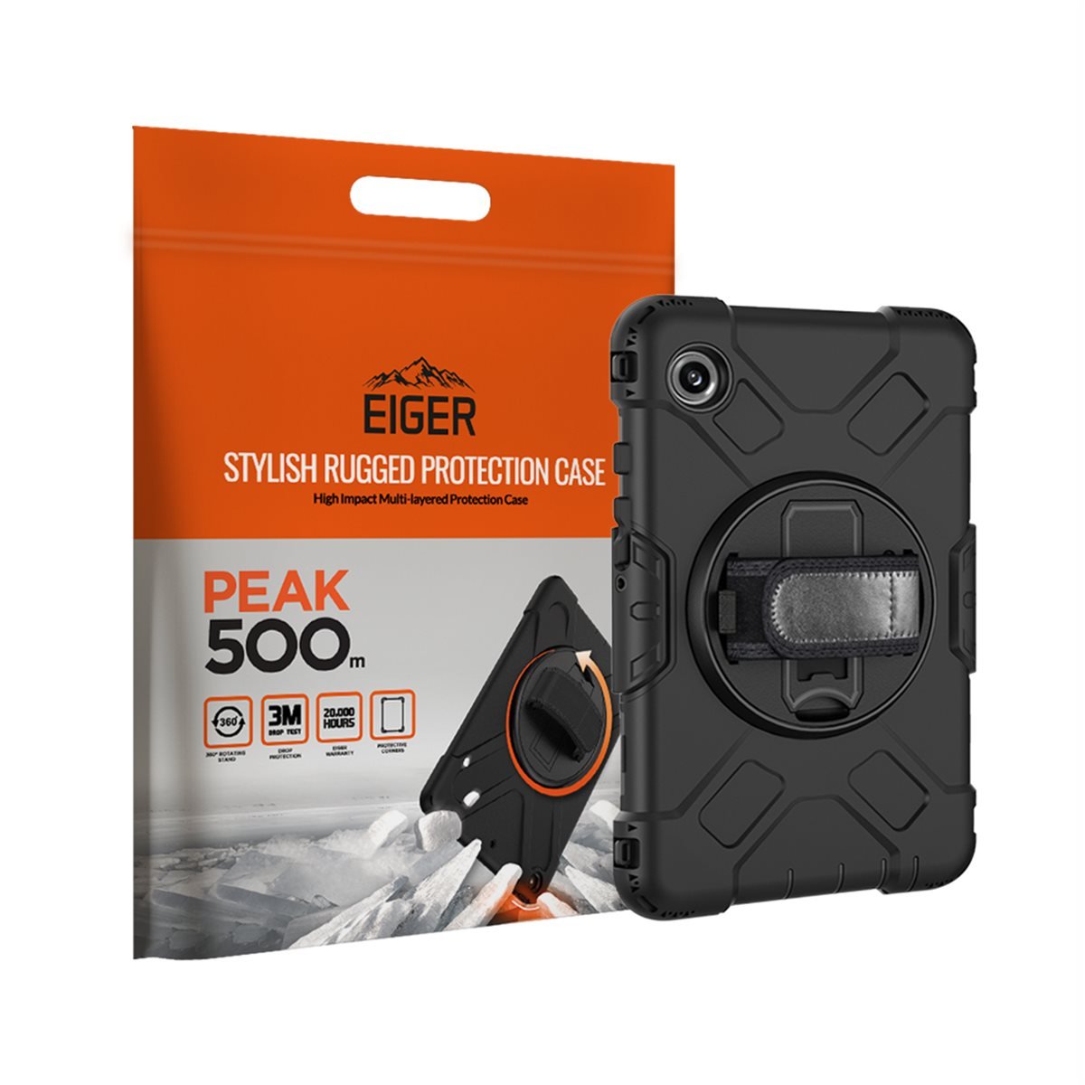 Eiger Peak 500m Case Galaxy Tab A9 Schwarz