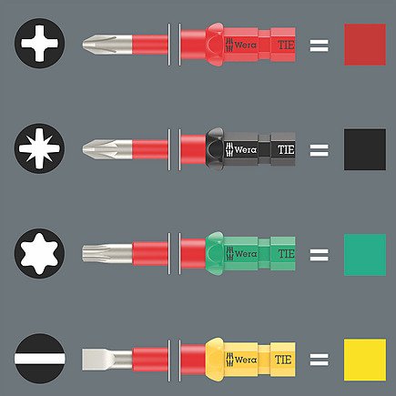 EAN 4013288230034 - Wera 05006631001 destornillador manual Juego Destornillador plano imagen 9