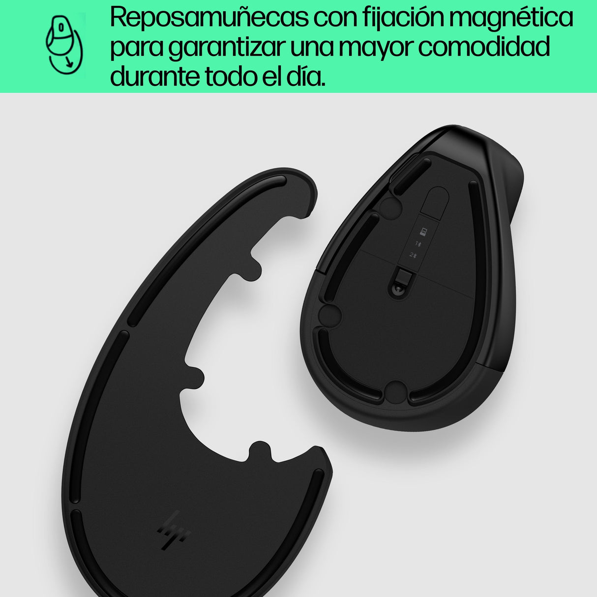 EAN 0196548939633 - HP 920 Ergonomic Vertical Mouse ratón Universal mano derecha Bluetooth + USB Type-A 4000 DPI imagen 12