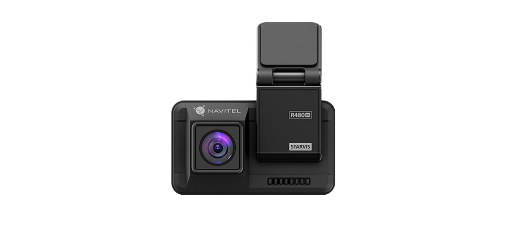 Cámara Navitel R480 2k De Salpicadero Quad Hd Batería Negro