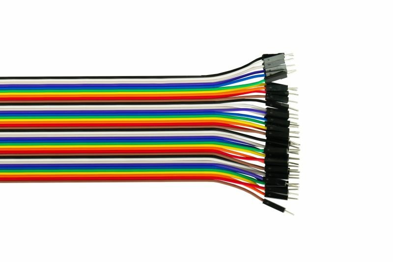 Cablemeimer Jumper Wire 40-Pin M-M 5er-Set 20cm