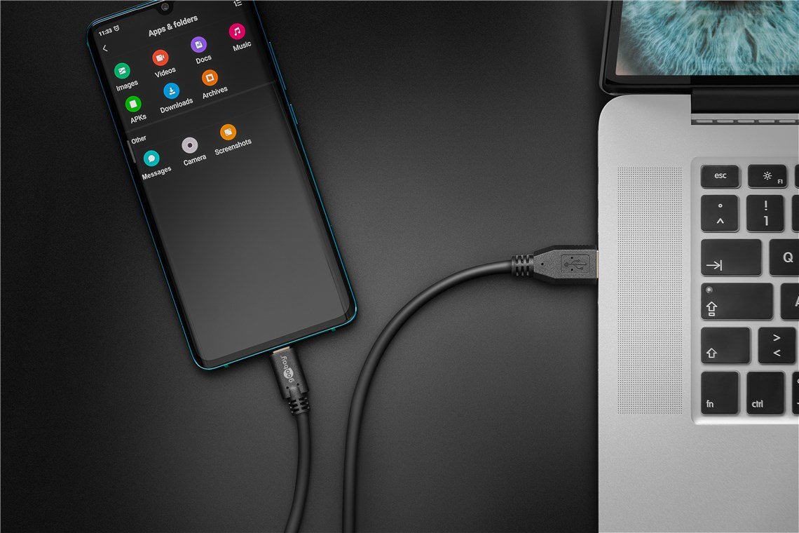EAN 4040849712210 - Goobay 71221 cable USB USB 3.2 Gen 1 (3.1 Gen 1) 2 m USB A USB C Negro imagen 3