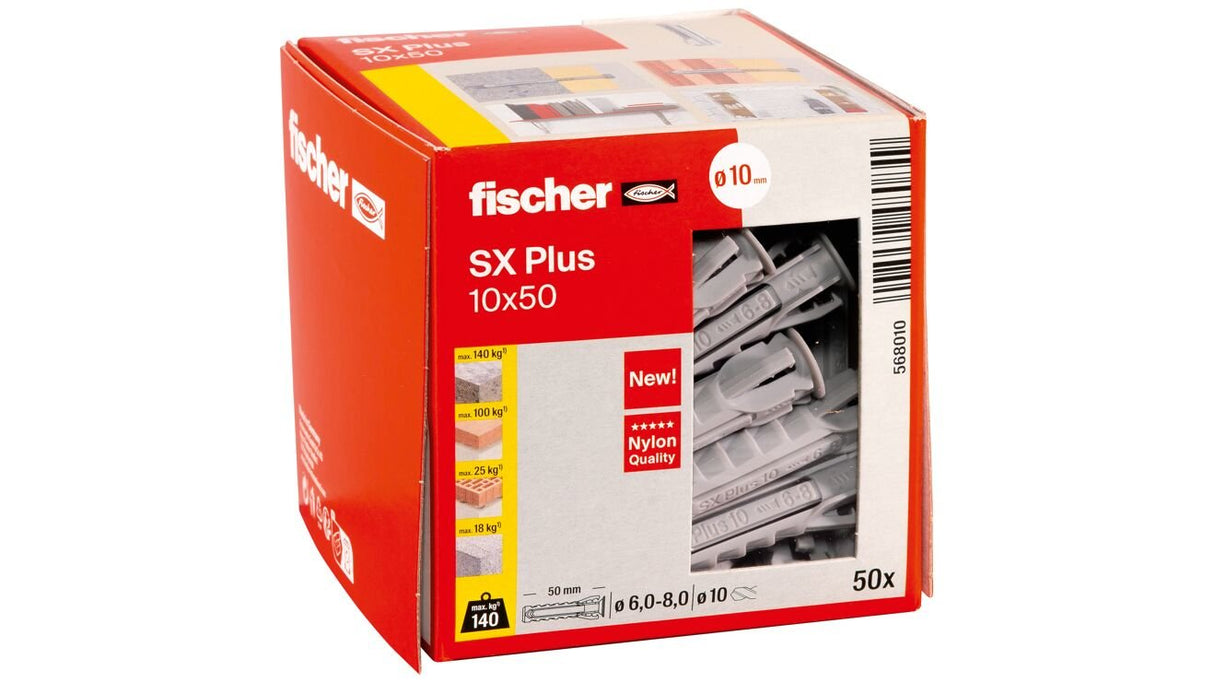 Fischer Dübel Sx Plus 10x50 50 St.