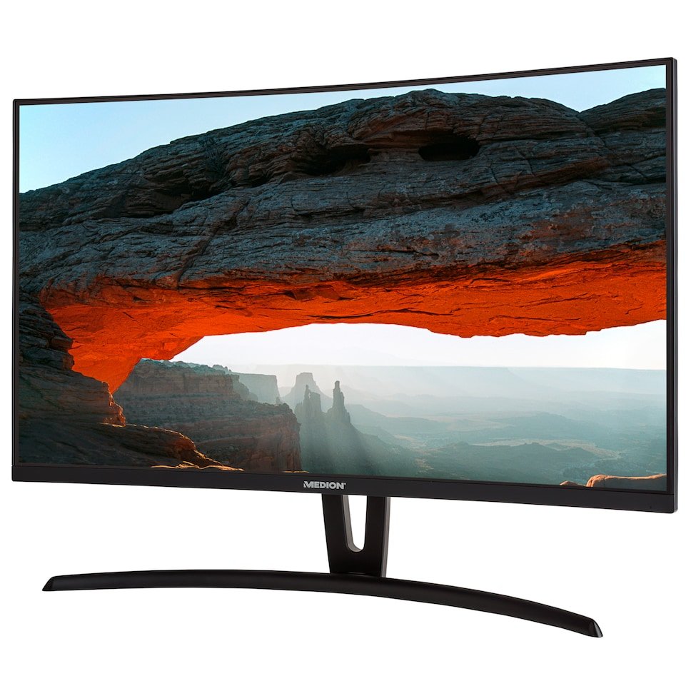 Medion Akoya P52710 Monitor 27" Curvo Fullhd - Respuesta 4ms - 2 Altavoces Integrados - Angulo De Vision 178â° - Hdmi,