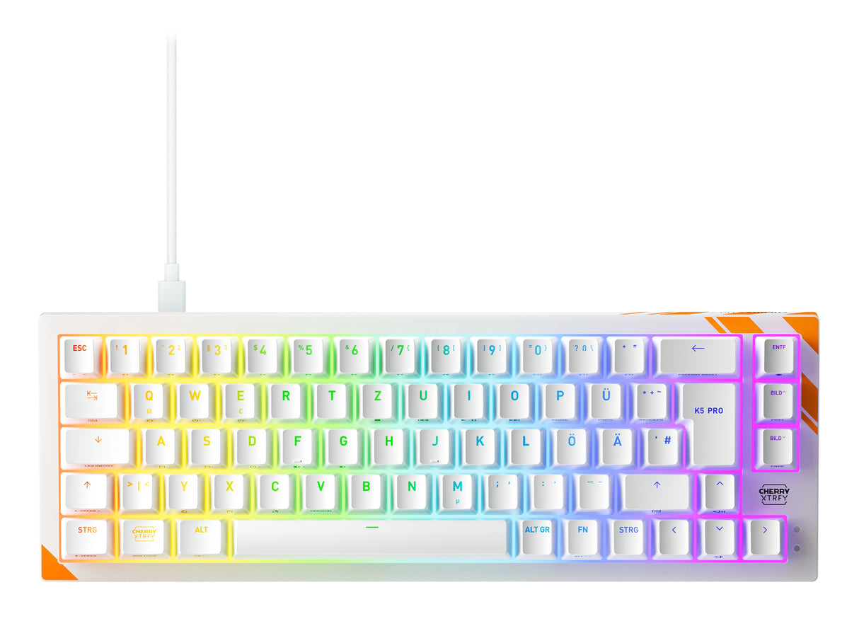 Cherry Xtrfy K5 Pro Tmr Compact Blanco