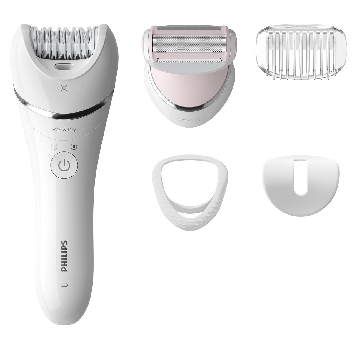 Depiladora Philips Epilator Series 8000 Bre710 Con Batería 6 Accesorios